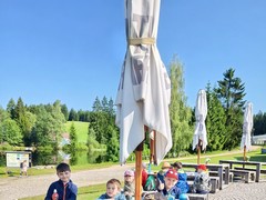 Sluníčka u Horské služby v Bedřichově