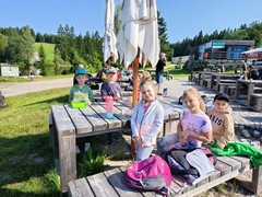Sluníčka u Horské služby v Bedřichově