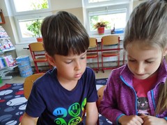 Projektový den s VEX 1.a 3.oddělení ŠD