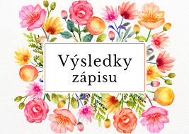 Anonymizované výsledky zápisu do MŠ